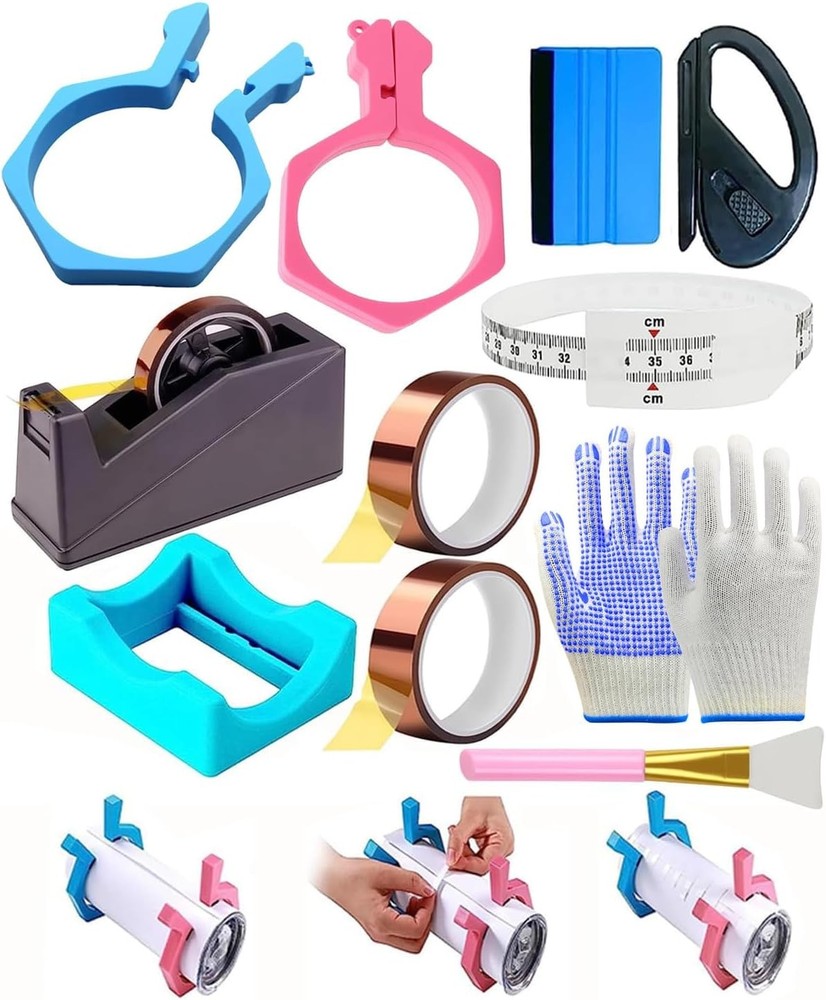 Sublimation Blanks Tumbler Clamp Tool, for 20 Oz Sublimation Blanks, Heat Res…