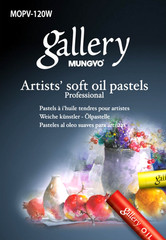 MUNGYO GALLERY ARTISTS SOFT OIL PASTEL MOPV-120P Professional oil Pastel Set Art