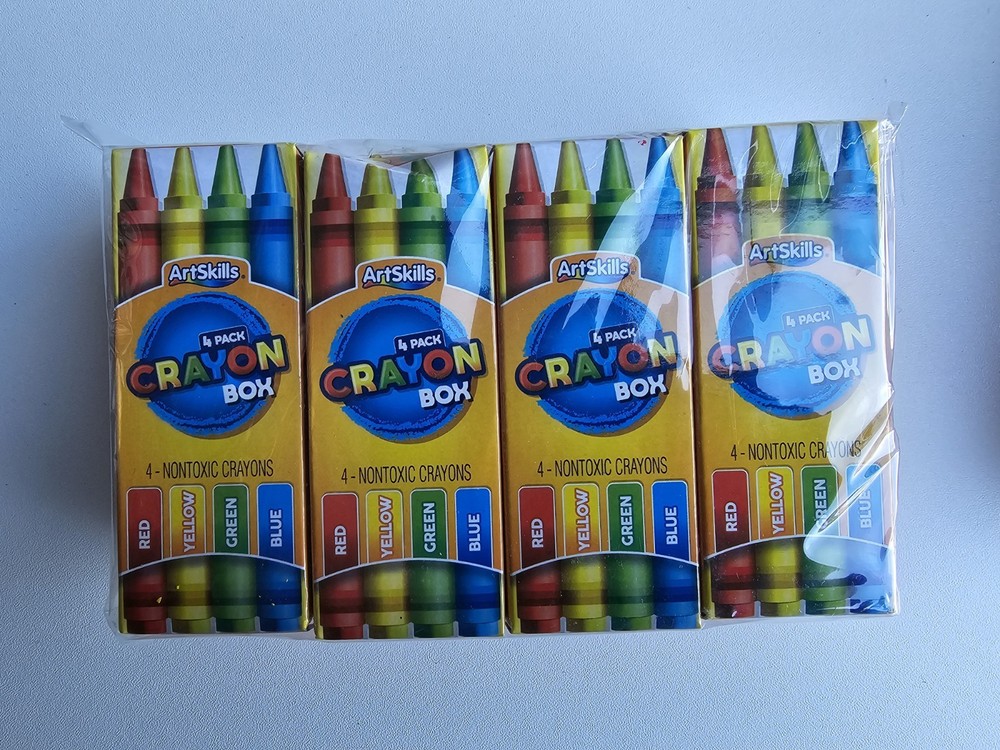 Brand New ArtSkills Mega 16 Pack Crayon Packs. Christmas Arts And Crafts