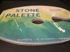 ImStone Disposable Palette Paper Pad for Oil, Acrylics, Watercolors, 2×50=100sht