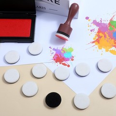 13Pcs Ink Blending Tool, Brown Ink Blending Brushes and 12 Pcs Refill Sponge …