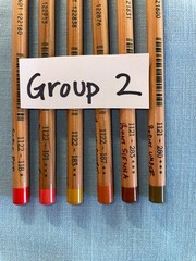 Faber-Castell Pitt Pastel Pencils ~ Lot of 21 ~ Plus Global Art Materials Case