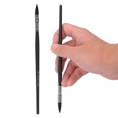 Nylon Hair Watercolor Brush Mop Paint Brush Black No.1