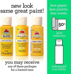 Apple Barrel Gloss Acrylic Paint in Assorted Colors 2oz