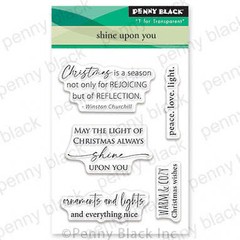 Penny Black Clear Stamp Mini – Shine Upon You