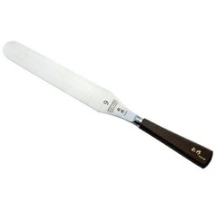 Nisaku Forged Palette Knife Series (6″‑10″) 440A Stainless, Walnut Handle – JDM