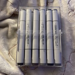 Copic Classic Twin Marker 12 Piece Set Warm Gray Artist Markers