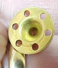 Lot 175 Solid Brass Snap Parts, Buttons, Spacers Sewing Jewelry Decorations New
