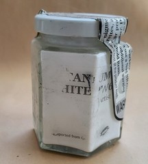 Loose Pigment Titanium White PW6 Sinopia Slightly Used Open