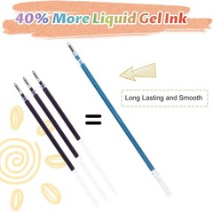 Ultimate 100-Color Glitter Gel Pens with Case – Non-Toxic for Safe Creative Fun
