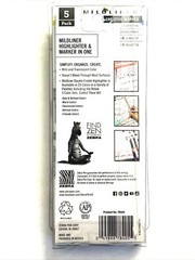 Zebra Mildliner Brush Pen & Marker Sets Double Ended 5 Ct-CHOOSE YOUR SET!