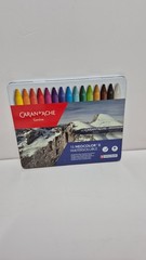 Caran d’Ache Neocolor II water-soluble wax pastels in a 15-color