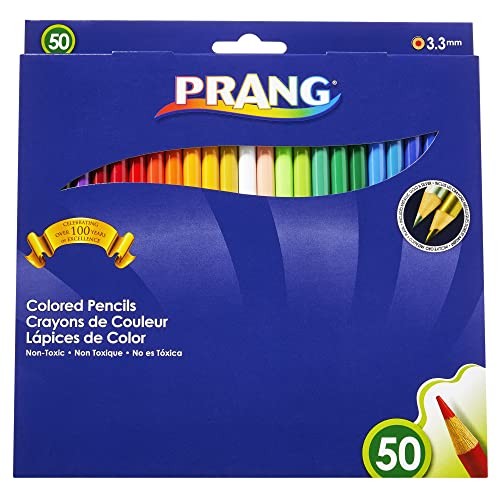 DIX22480 – Dixon Colored Pencils 50 Count (Pack of 1)