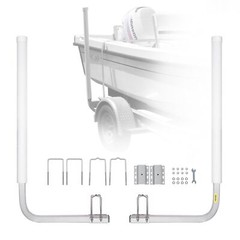 Marine Trailer Guide Set, 60” Flexibly Adjustable, Dual Rust-Resistant