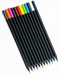 12 Colouring Pencils Set Super Soft for Kids Adult Books Artist Drawing School