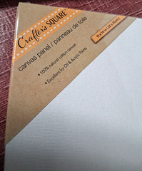 10 New 11 x 14 inch Crafter’s SQUARE Artist Canvas Panels 100% Natural Cotton