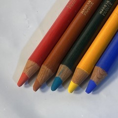 Set of 5, France Pastel Pencil Conte A Paris 1355 Pencils