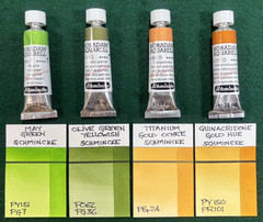 Schmincke Horadam Aquarell Watercolor Paints, 74 Colors, 15 ml Tubes