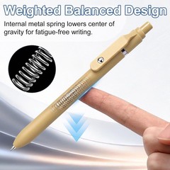 Versatile 8 Pcs Gel Pens – 0.7mm Fine Point, Smudge-Free for Journaling & Office