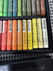 Gallery Soft Oil Pastel for Artist Premium 36 Colors Drawing MOPV36