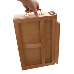 Adjustable Storage Box Easel,Painting Board Stand with Drawers,Storage Box Easel