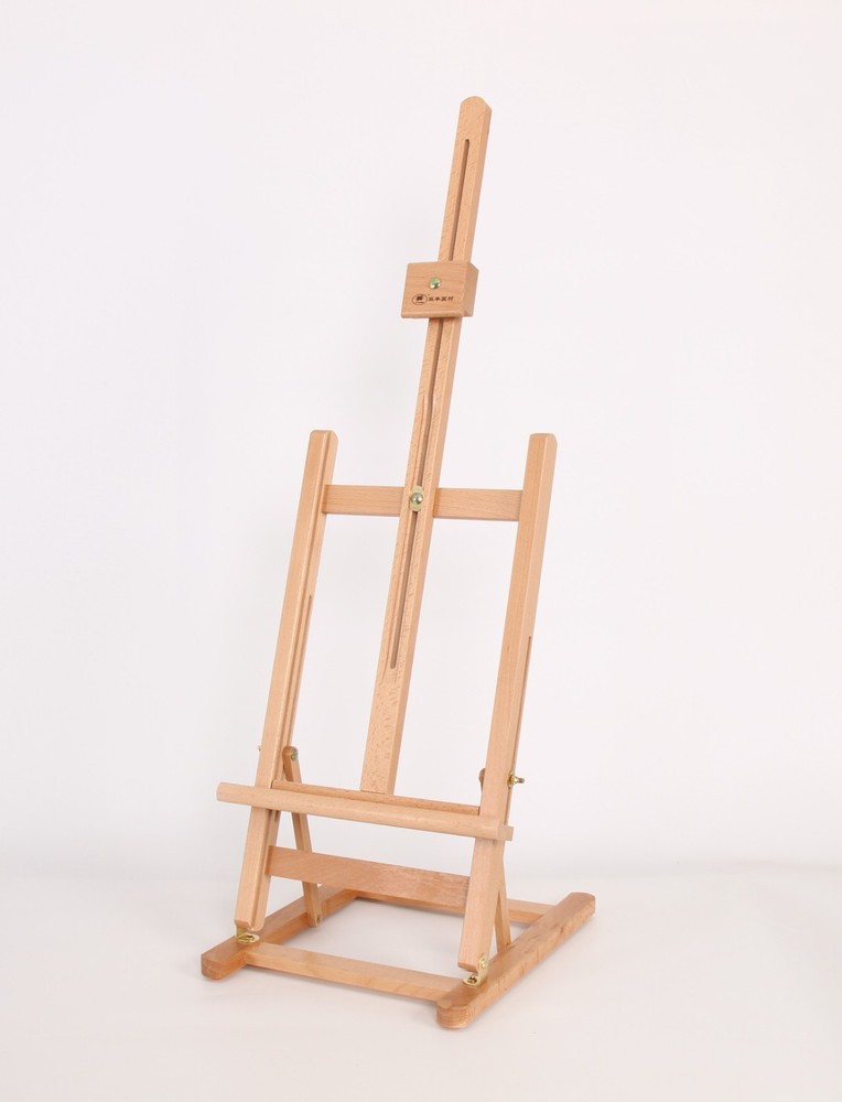 Wooden Adjustable Table Easel Beech Wood Construction Painting Art Draw Display