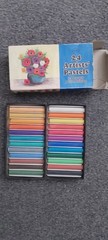 24 vintage Ocaldo pastel sticks colour range boxed new old stock 48hr postage UK