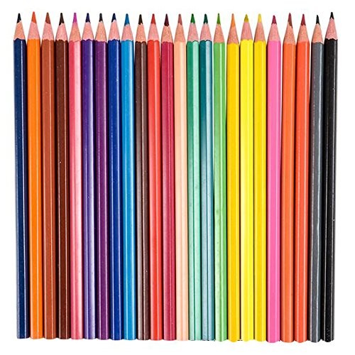 Multicolor Pencils – 24 Pack of Pre 1 Count (Pack of 24) Multi-colored Pencils