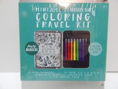 New Mini Art 101 Coloring Travel Kit in Metal Tin (w169