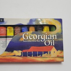 Daler-Rowney Georgian Oil Paint Introduction Set Of 10 20ml Tubes