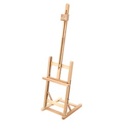 Studio Beechwood Artist Easel Adjustable Drawing Stand Hold Canvas up to 50″