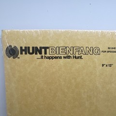 Sealed Hunt Bienfang Calligraphic Parchment pad, model number 205