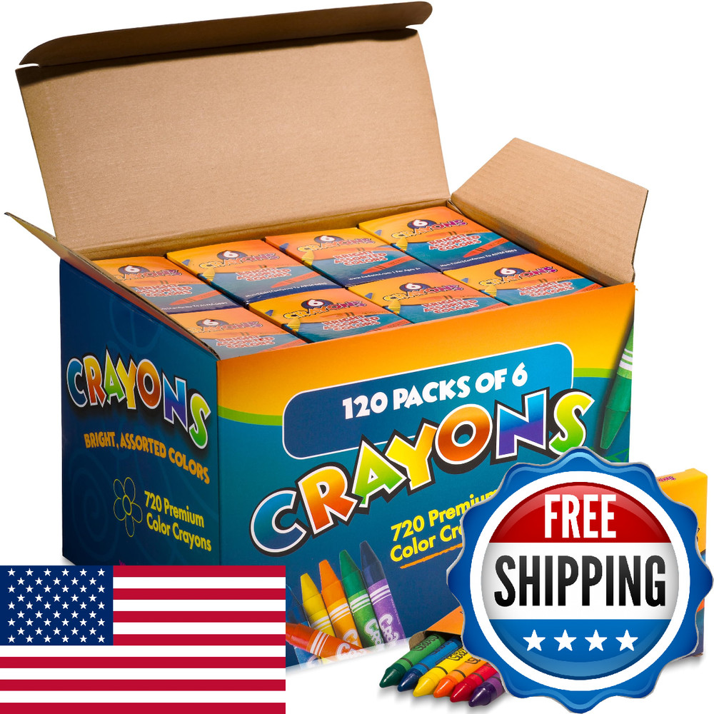 Bedwina – Of 120 6-Packs Total 720 School Supplies For Kids Toddlers