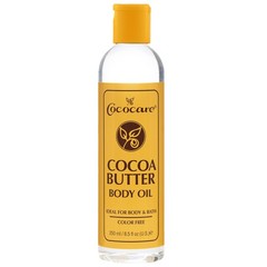 Cococare Cocoa Butter Body Oil – Lightweight and Fast Absorbing – 8.5 Fl Oz