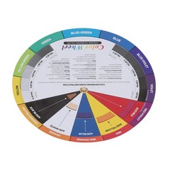 13cm Diameter Tattoo Color Wheel Chart Prevent Discoloration Tattoo Pigment Mixi