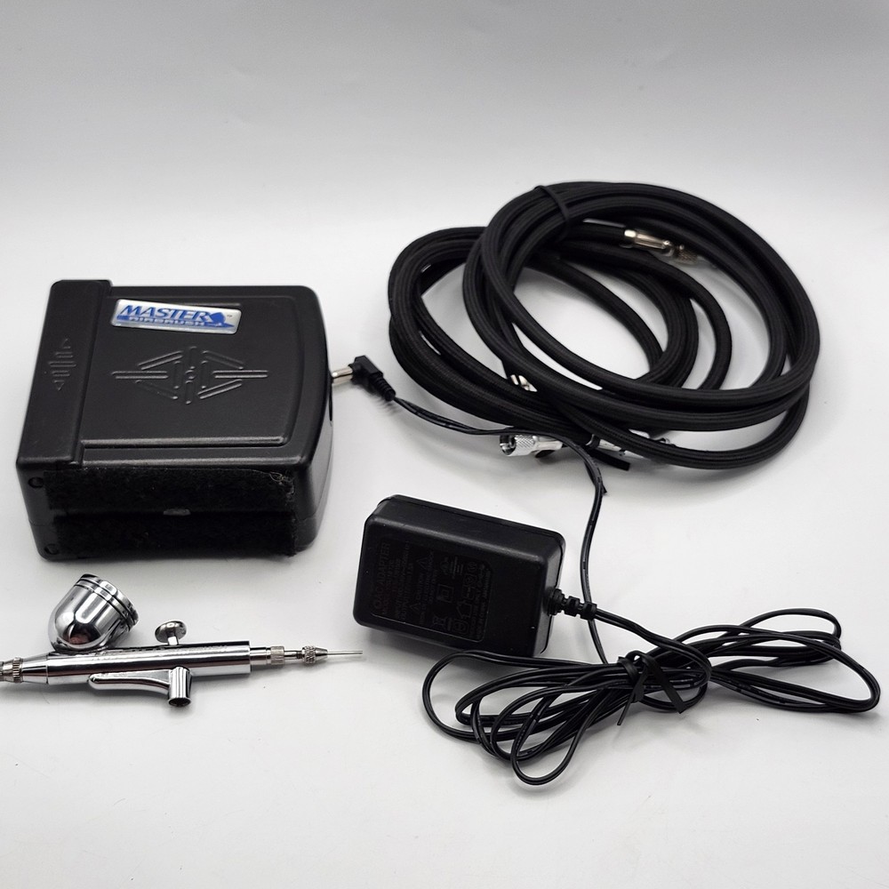 Master Airbrush G22 Multi-Purpose Airbrushing System w/ Compressor & Hose Tested