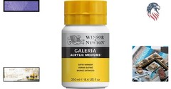 Acrylic Satin Varnish Compatible for Acrylic Paintings 8.4oz Bottle