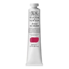 Oil Paint 200ml 6.75 oz Tube Permanent Alizarin Crimson Winsor Newton Artists