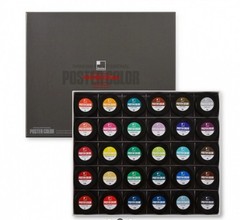 ShinHan Art Professional Poster Color Paint Set 30 Colors 40ml Jar Type B Pro