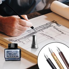 Calligraphy Set For Beginners, 3 Calligraphy Pens, 4 Ink Bottle, Calligraphy Kit