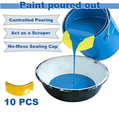 10 Pcs Paint Pouring Spout Set, Universal Pour Spout for All Pint Quart Gallon