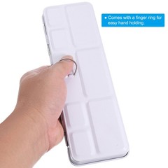 Empty Watercolor Palette Metal Tin with 26pcs Half Pans Paint Case for Travel