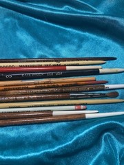 Vintage MARXBRUSH Pure Red Sable & The Coronation Paint Brushes W Germany Lot 12