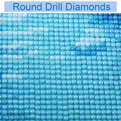 Starry Night Diamond Art Painting Kits for Adults, Full Drill Diamond Dots Paint