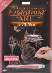 Copper Foil Engraving Art Kit 8″X10″-Howl
