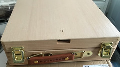 Art Supplies Box Easel Sketchbox Painting Storage Box, Adjust Wood wood