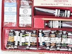 1948 Marshall’s Photo-Oil Colors Advanced Set Hand Tinting Kit Brooklyn NY