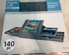 Artist’s Loft Deluxe Drawing Set 140 Pieces Art Supplies Kit Brand unopened Box