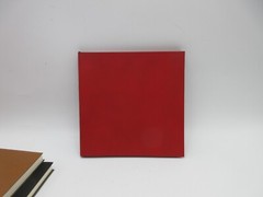 Graphic Image 6×6″ Sketchbook Leather Soft Cover Archival Quality Paper BLACK