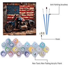 Paint By Numbers Independence Day Patriotic July Fourth Theme Full Drill Art